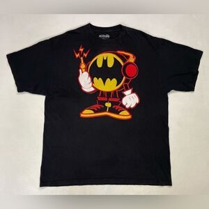 DC Comics Batman Graphic T-shirt Men XL Black Short Sleeve